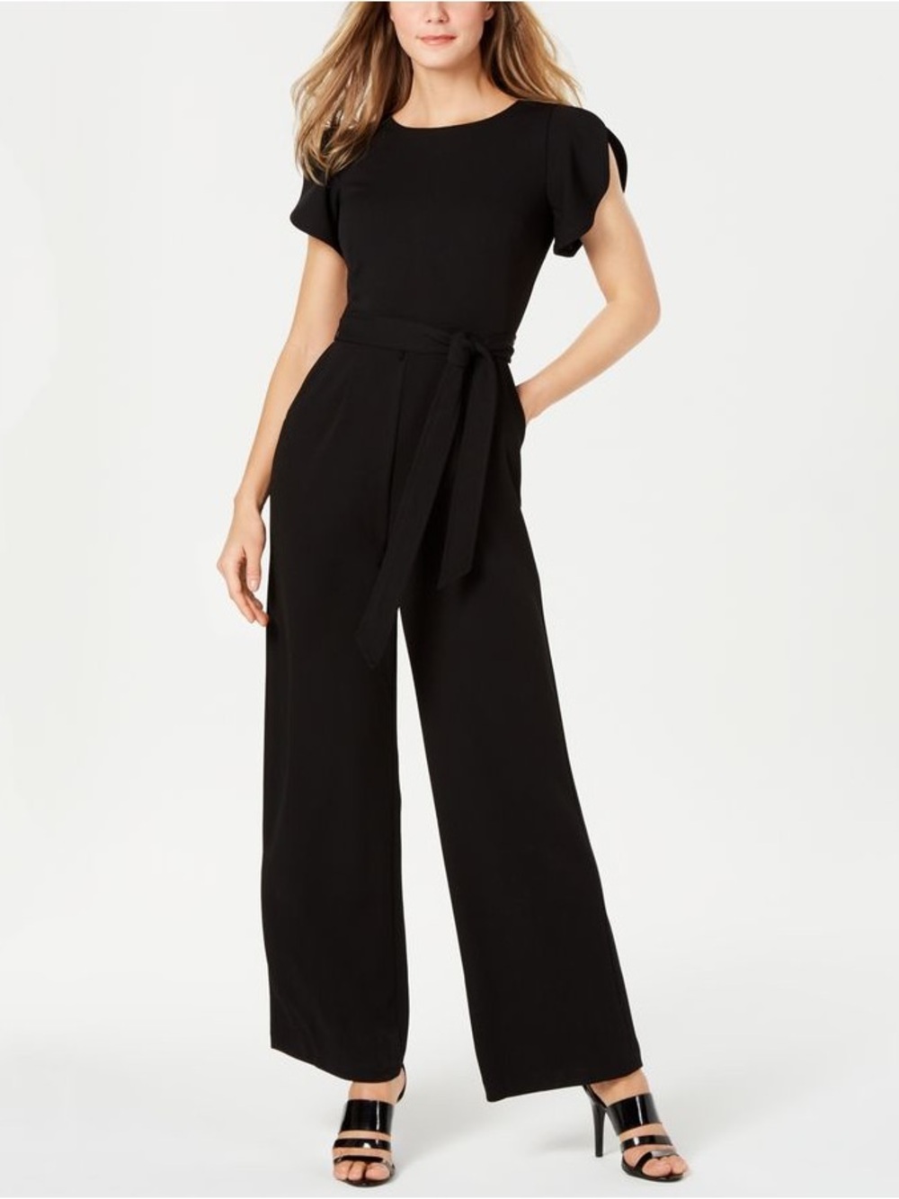 Calvin Klein tulip sleeve jumpsuit - 8